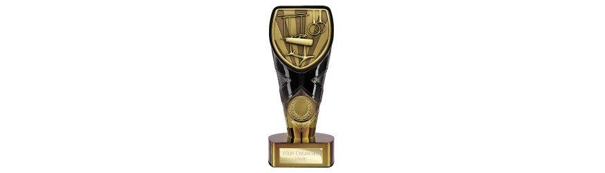 FUSION COBRA GYMNASTICS RESIN TROPHY - 4 SIZES - 15CM - 22.5CM FUSION COBRA GYMNASTICS RESIN TROPHY - 4 SIZES - 15CM - 22.5CM